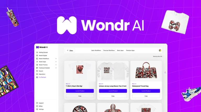 Wondr AI lifetime deal $39 : Review, Pricing on AppSumo